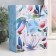 Photo album in 100 photos 10x15 cm, plastic. sheets "Flora Art" bells