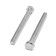 Bolt of the tundra krep, with a hexagonal head, galvanized, Din933, M8x90 mm, 5 kg