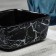 Ceramic “Marble” murmur, 8.5 x 8.5 x 3.5 cm, black color