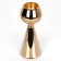 Summary metal per 1 candle "Hyacinth" Color Gold 8 x 8 x 21 cm