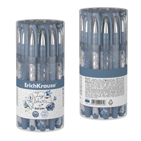 Ballic handle Erichkrause Frozen Beauty Stick, node 0.7 mm, blue ink blue-3