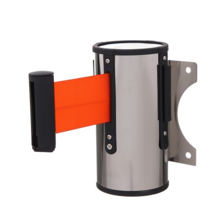 Wall block with exhaust ribbon-470cm orange, height-13.5cm, width 11cm