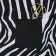 Apron kitchen "Zebra", with a pocket