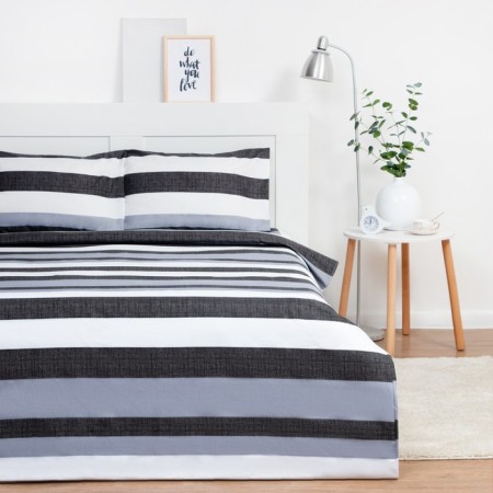 Bed linen saves and I euro "Strips" 200x217 cm, 215x240 cm, 50x70 cm-2pcs-2
