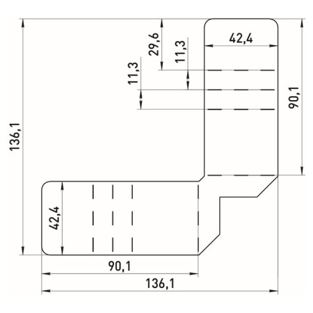 SPL-FIX4 Suspended mount for Grilo-540 Grillo ceilings, 4 pcs-6