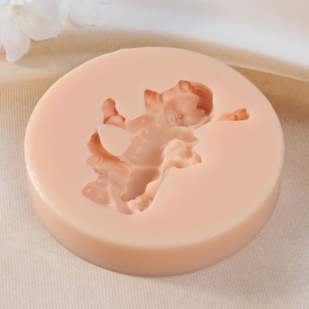 Mold Silicon "Health Angel" 7x6x1.5 cm-2