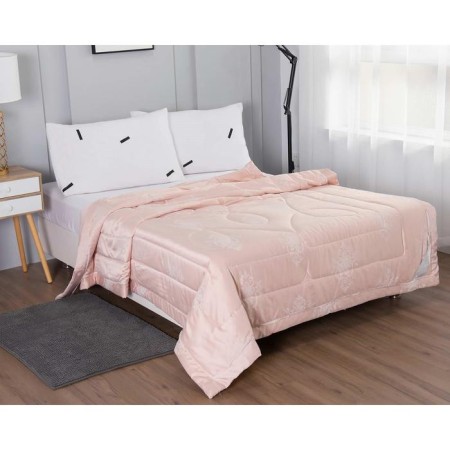 Charlize blanket, size 160x220 cm, peach color-4