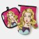 Kitchen set 2 Ave. Ethel Love Life "Beauty", a severity of 17*17 cm, a mittens-seizure. 26*16 cm, 100% p/e