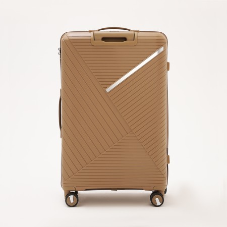 Big suitcase 28 ", a lightning department, code castle, 4 wheels, brown color-5