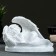 The figure "Angel lies" white, 20x15cm