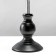 Table lamp 58086/1 1x40W E27 Black 27x27x40 cm Risalux