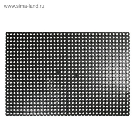 Muddy mud -bearded rug, 100 × 150 × 1.6 cm, black color-1