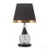 Gino table lamp E27 40W black 25x25x42 cm
