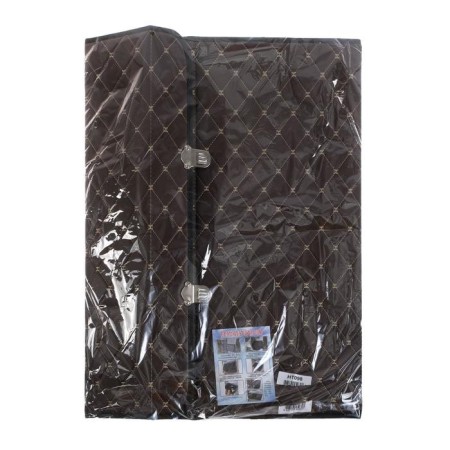 Organizer COFR in the trunk of the car HT-098, bag 68 × 32 × 30 cm, brown, eco-leather-4