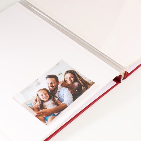 Photo album magnetic 20 sheets "Harmony" red 32.5x2.5x33.5 cm-5