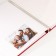 Photo album magnetic 20 sheets "Harmony" red 32.5x2.5x33.5 cm