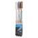 Set of gel pens 3 colors, white, silver, golden