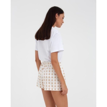 Women's shorts KAFTAN "Drops", p. 48-50, white-1