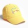 Children's cap "Bear" yellow, rr 48-50