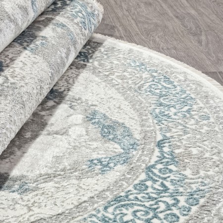 Oval Kardolen Marmaris carpet, size 192x290 cm, color Cream/Gry-2