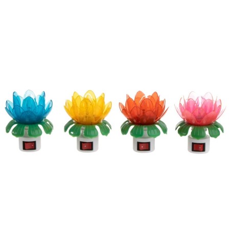 Nightlight "Blocked flower" 220V E12 MIX 9x9.5 cm Risalux-4