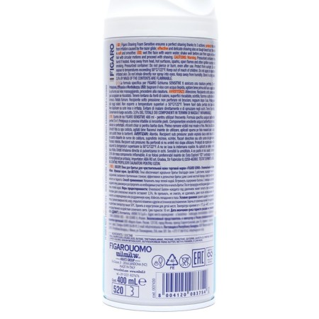 Figaro umo shaving foam, for sensitive skin, 400 ml-1