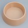 Plastic bowl 300 ml, beige-brown