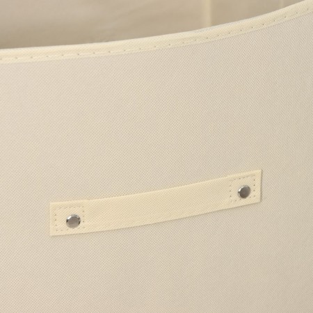 Box for storing things is folding, without lids, a set of 3 pcs, 31 × 31 × 31 cm, beige color-4