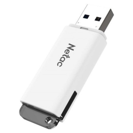 NETAC 64GB U185 NT03U185N-064G-30WH USB3.0 white flash drive-2