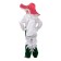 Carnival costume "fungus", jacket, trousers, hat, p. 30, height 116 cm