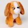 Soft toy "Dog", 19 cm, color light brown