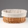 Wicker basket, 34 x 25/14cm