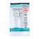 Siphon for the Aquant shell, 1 1/2 "x40 mm, elongated neck, metal. Grate, 40x40/50 mm