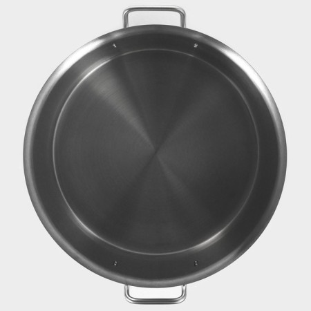 Hanna Knovell stainless steel pan with a lid, 35l, d = 40 cm, h = 26 cm, wall thickness 1 mm-6