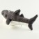 Soft toy "Shark", 35 cm, color gray color