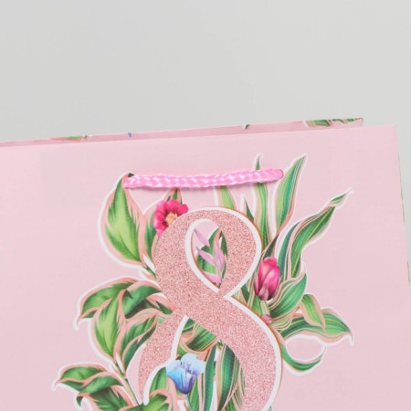 Gift Laminated Horizontal Package, Packaging, Happy holiday, MS 18 x 23 x 8 cm-3
