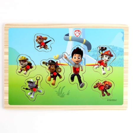 Wooden toy "liners" 30 × 20 cm, "puppy patrol"