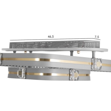 Luer with FDD "Luminar" 2XLED 106W 3000-6000K RGB Gold Gold 50x47x16cm-8