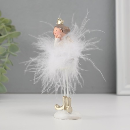 Souvenir Polystone "Angel-Princesis Fluff Pushpeshnishka" 13x5x4.5 cm-2