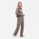 Women's suit (sweater/pants), beige color, size 44