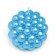 Figure candle "Babble" Round, 5.5x5.5 cm, turquoise, in a box