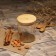 Glass Bank for bulk products with bamboo lid Bellatenero "Eco", 450 ml, 8.5 × 10.5 cm