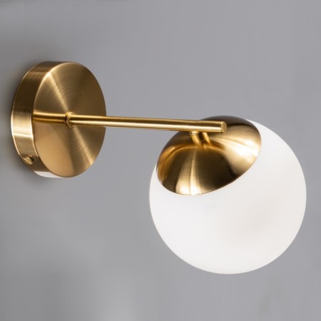 Bra Freya Fr5230WL-01BS Marble, 210x210x200 mm, E27, 1x60W, brass color-11