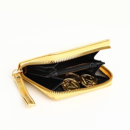 Lightning wallet, gold color-3