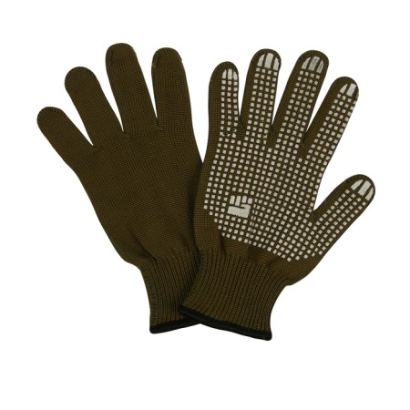 Gloves Kh/B Grade 10 5 threads size 10 PVC tread 3x olive "Mass 75 gr. Kit-1
