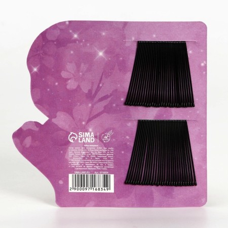 Invisibility for hair "Tenderness" 60 pcs, 4.5 cm-8