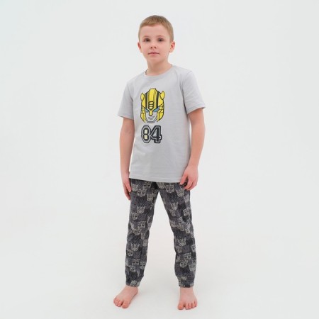 Pajama children's for a boy transformer, height 110-116