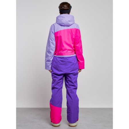 Ski -linide combine Women's winter, size 42, purple color-3