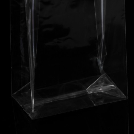Polypropylene bearing package, rectangular bottom, transparent, 10 x 6 x 28 cm-2