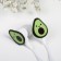 Headphones in the package, "avocado", 10 x 15 cm